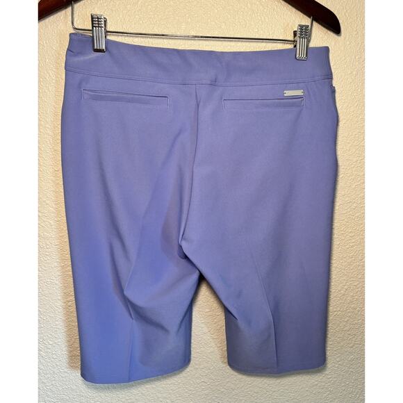 Adidas Golf Shorts Womens SM - Bermuda Lightweight Stretch Active Resort Wear - Picture 2 of 8